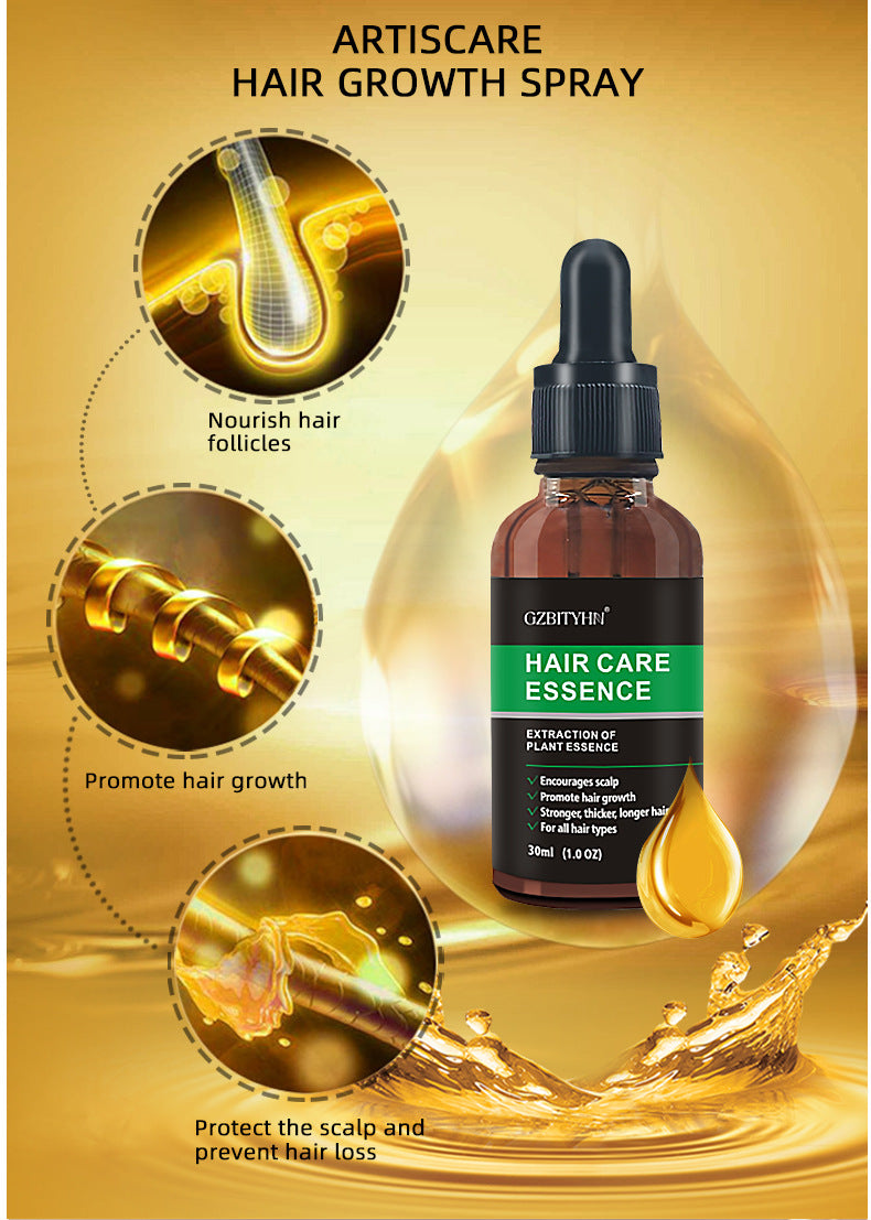 Hair Growth Oil Anti Hair Loss - Promotes Growth